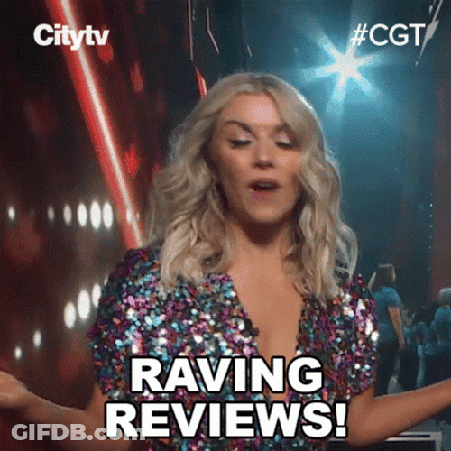 Raving Review Lindsay GIF