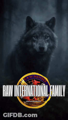 RAW International Family Poster Wolf GIF