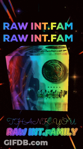 Rawint.fam Thank You Rawint.family Poster GIF
