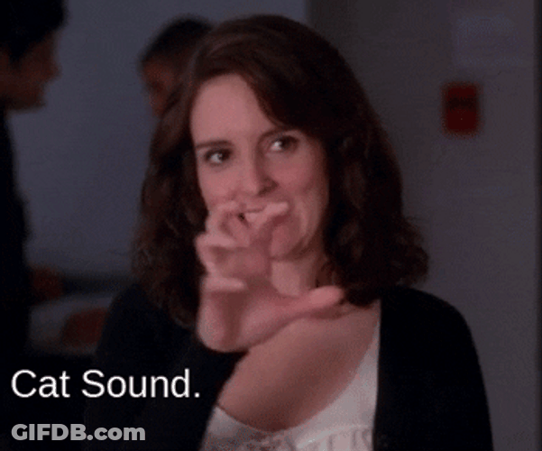 Rawr Cat Sound By Tina Fey GIF