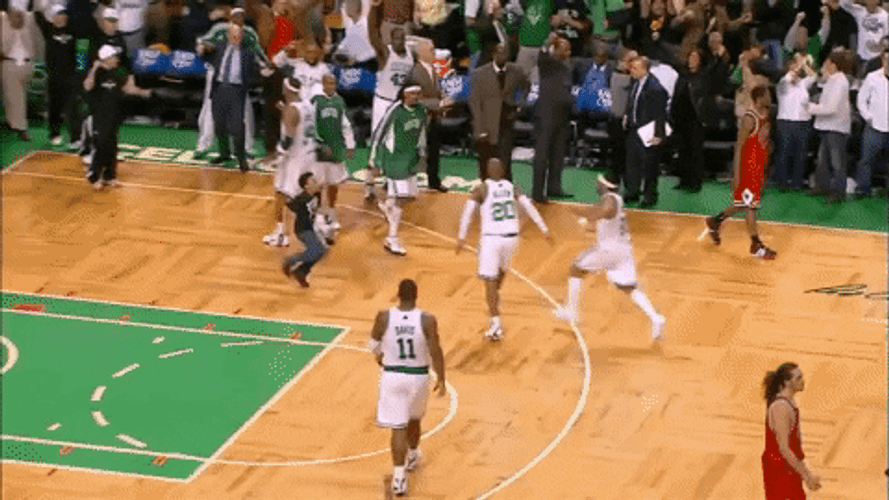 Ray Allen Hugging GIF