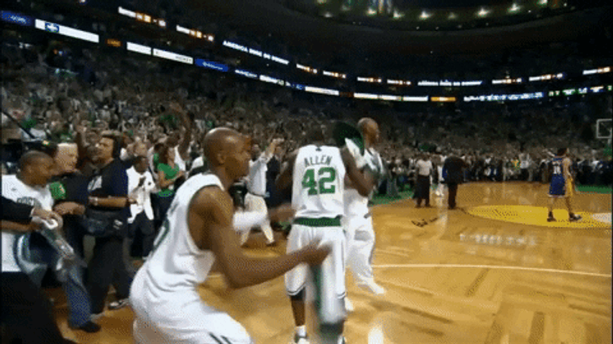 Ray Allen Joy GIF