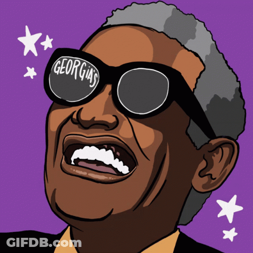 Ray Charles Georgia's Rights And Votes GIF