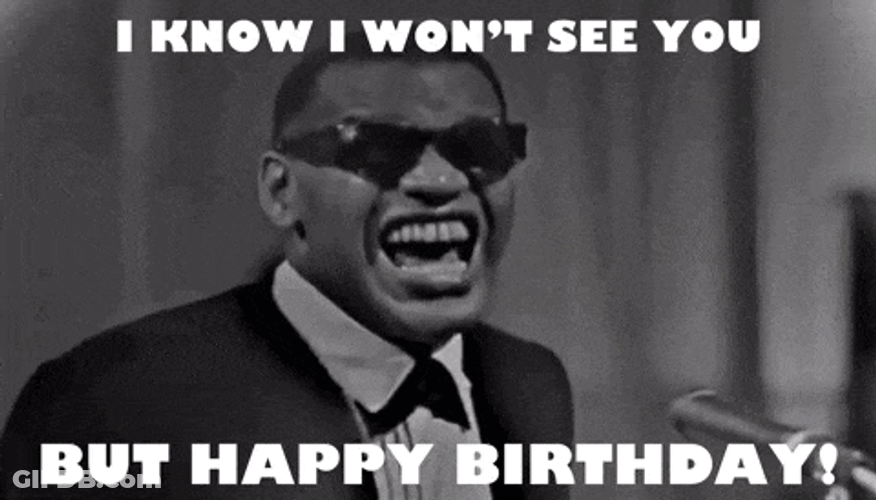 Ray Charles Happy Birthday GIF