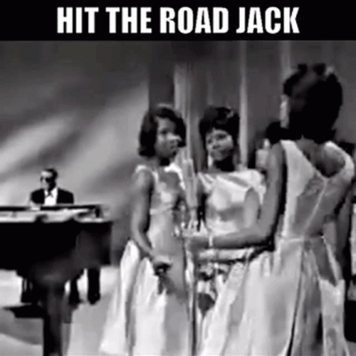 Ray Charles Hit The Road Jack GIF