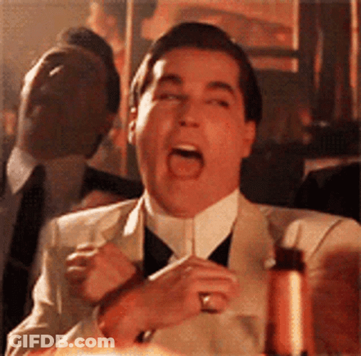 Ray Liotta Laugh Out Loud GIF