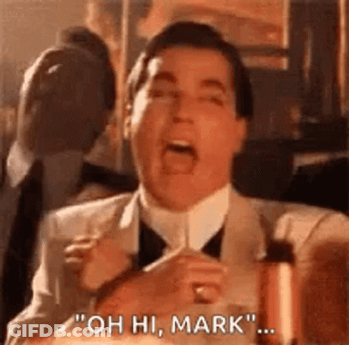 Ray Liotta Oh Hi Mark GIF