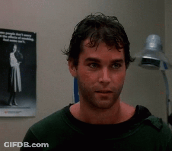 Ray Liotta Startled Scaring Response GIF