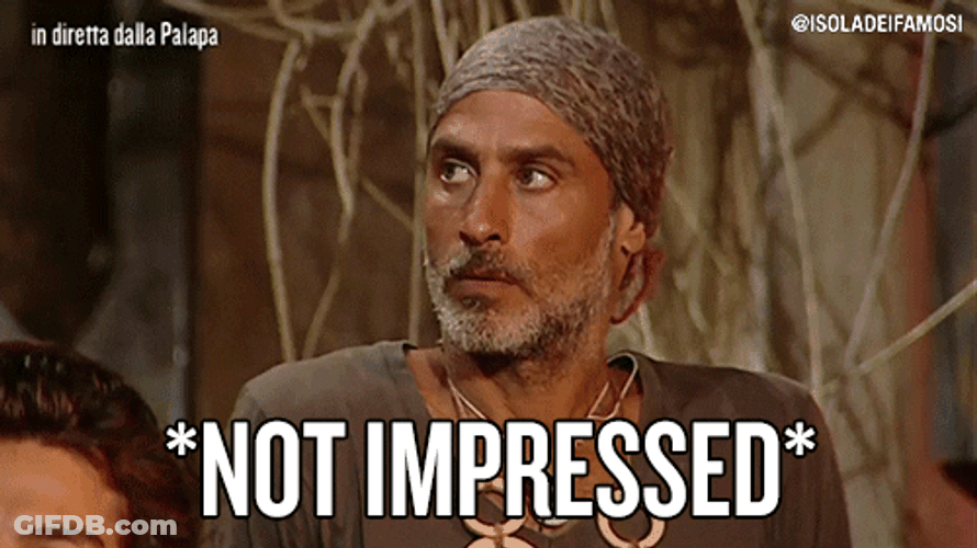 Raz Degan Not Impressed Look GIF
