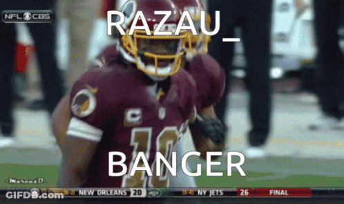 Razau Banger Football Helmet GIF