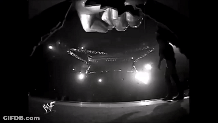 Razor Ramon Black And White NWO Entrance GIF