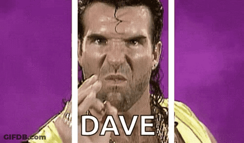 Razor Ramon Flicking On Dave GIF