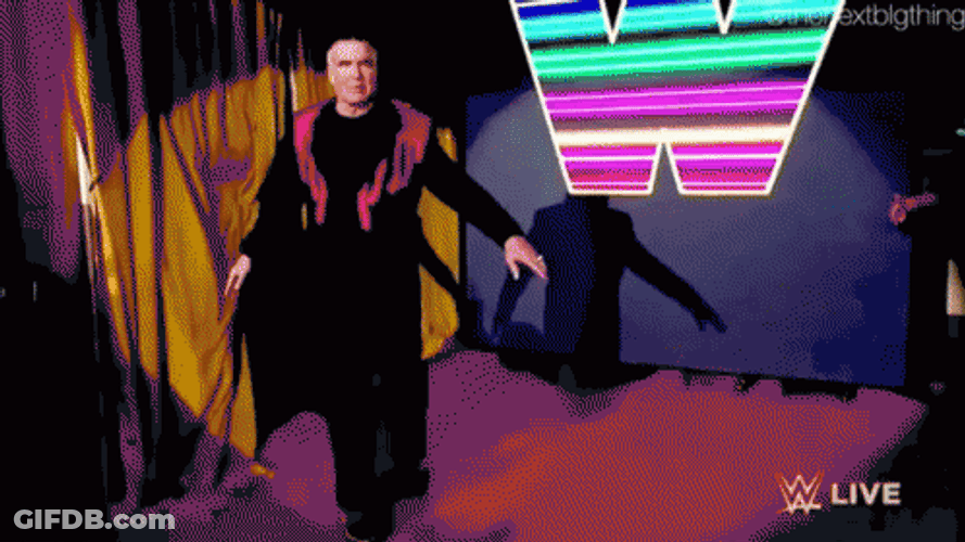 Razor Ramon On Raw's 25Th Anniversary Episode GIF