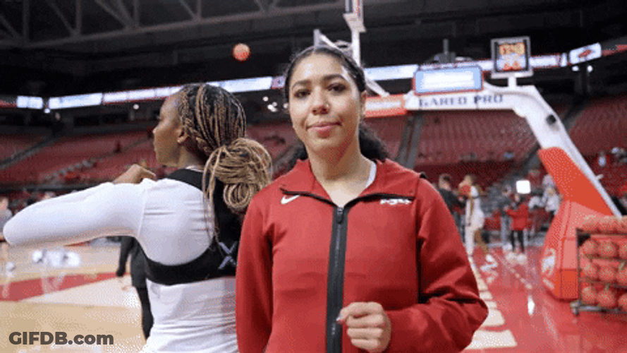 Razorbacks Woman Player Dancing GIF