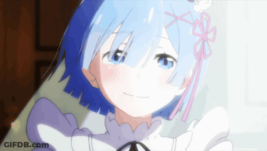 Re Zero Rem Crying Happy GIF