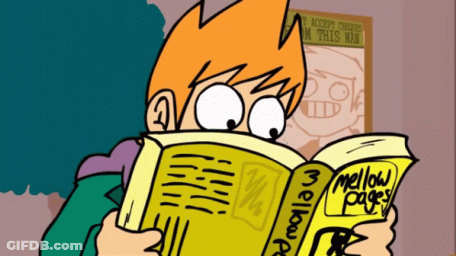 Reading Animation GIF