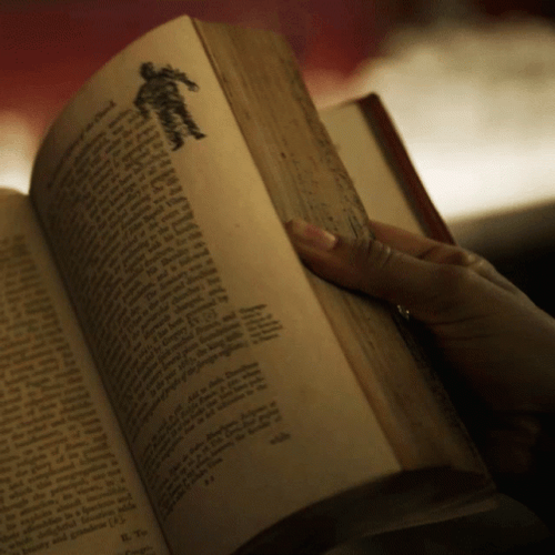Reading Book Flip Pages Drawing GIF