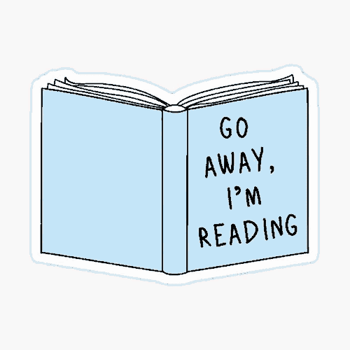 Reading Book Meme GIF