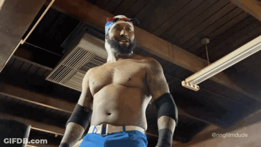 Reading Is Fundamental Devantes Wrestler GIF
