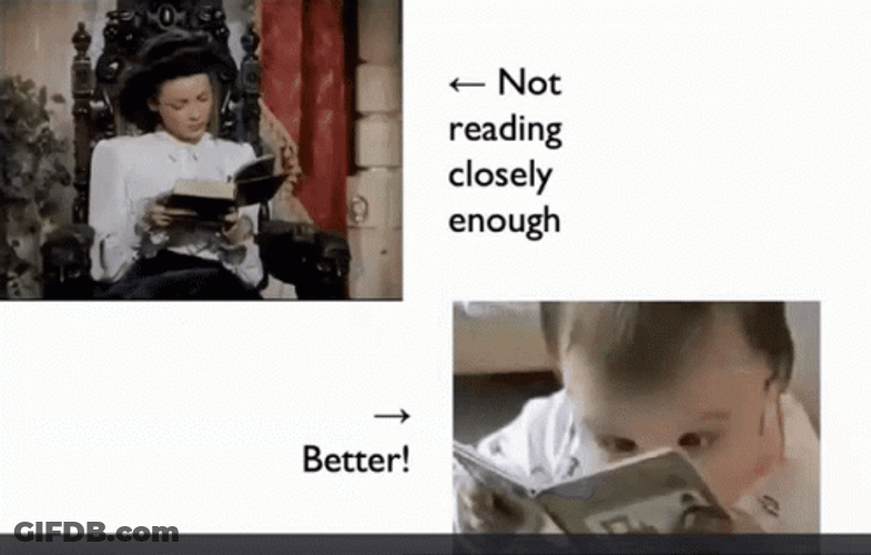 Reading Is Fundamental Funny Kid Reading Meme GIF