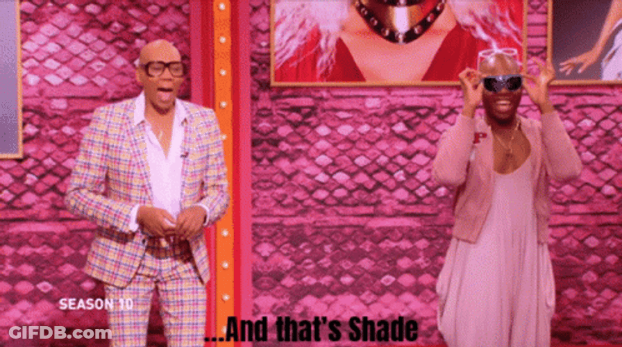 Reading Is Fundamental RuPaul That's Shade GIF