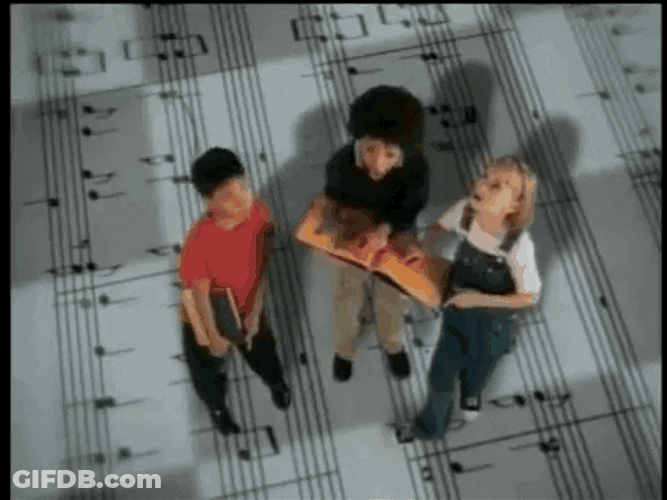 Reading Rainbow Coming Out Of Book GIF
