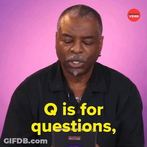 Reading Rainbow LeVar Burton Q Is For Questions GIF
