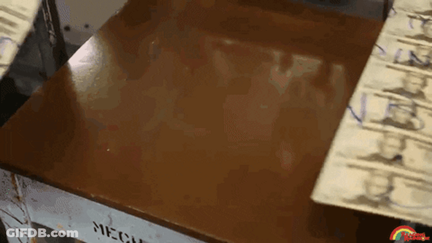 Reading Rainbow On Printed Money GIF