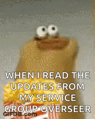 Reading Service Group Updates Meme GIF