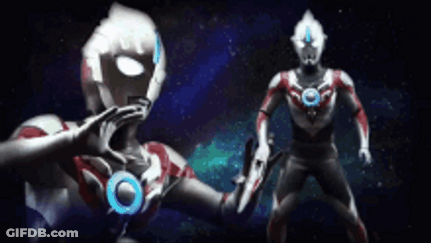 Ready Armor Ultraman Orb Hero Pose GIF
