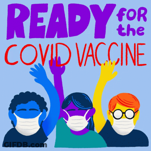 Ready For Covid Vaccine Sign GIF
