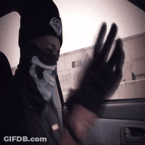 Ready Riders Ski Mask On GIF