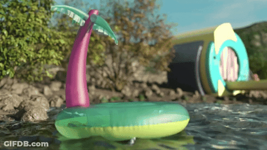 Real Floaties Floating GIF