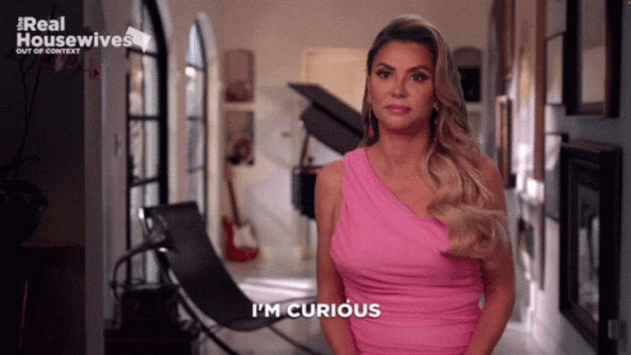 Real Housewives Adriana De Moura Curious GIF