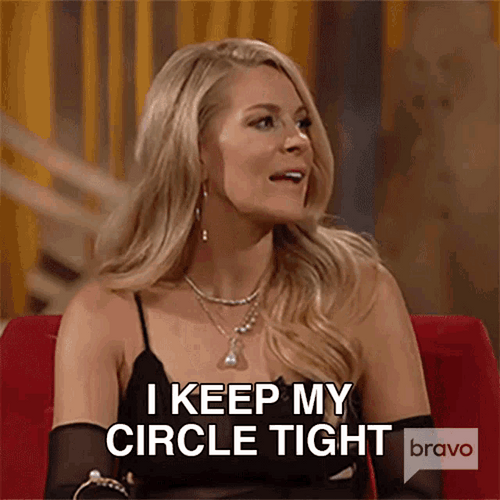 Real Housewives Leah Mcsweeney Keep My Circle Tight GIF