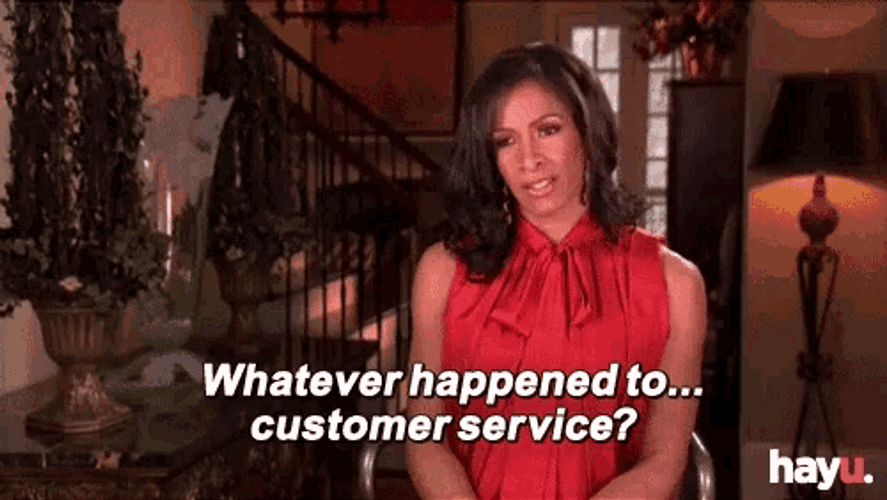 Real Housewives Porsha Williams Whatever Happened To Customer Service GIF