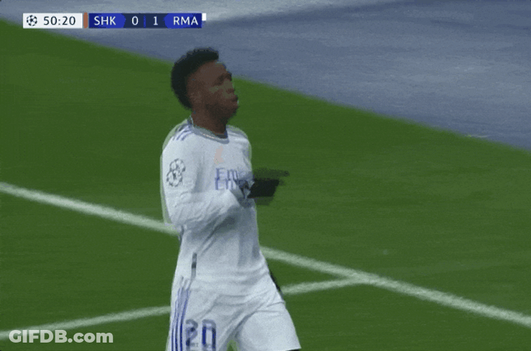 Real Madrid Attack Vini Jr GIF