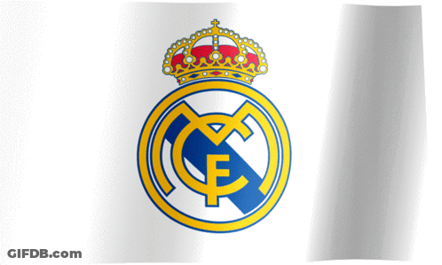 Real Madrid Logo With Crown GIF