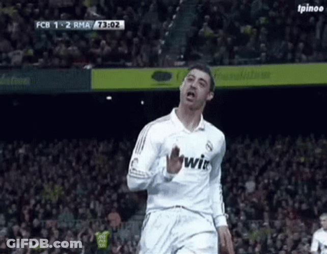 Real Madrid Ronaldo Face Replaced GIF