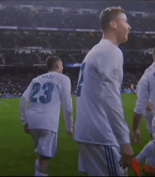 Real Madrid Ronaldo Screams Out GIF