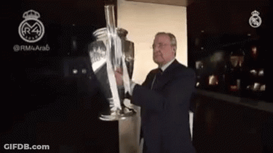 Real Madrid Trophy Collection GIF