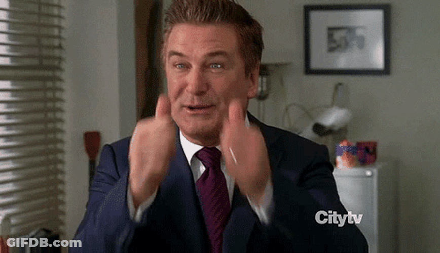 Real Nice Alec Baldwin Thumbs Up GIF
