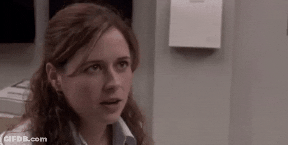 Real Nice The Office Pam Beesly GIF