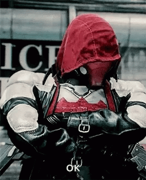 Real Red Hood Cool Cosplay GIF