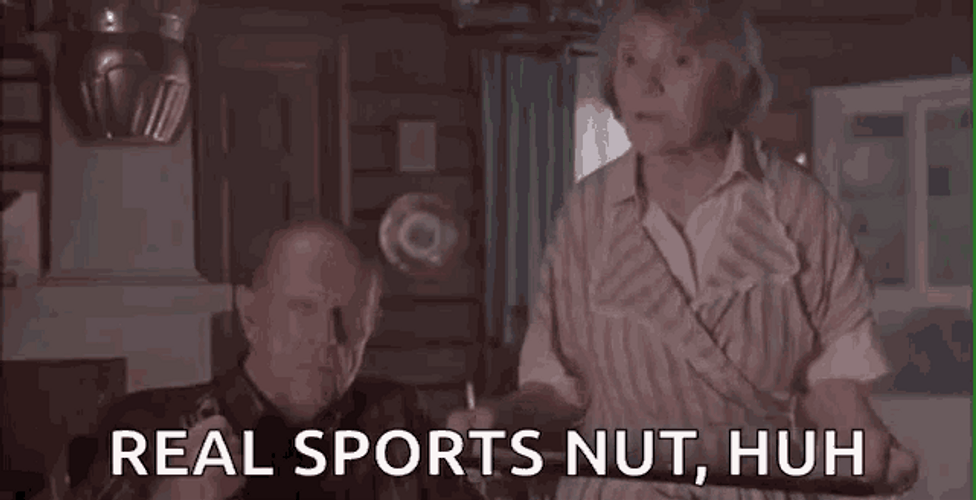 Real Sports Nut Huh GIF