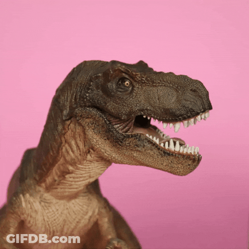 Realistic Dinosaur Dance GIF