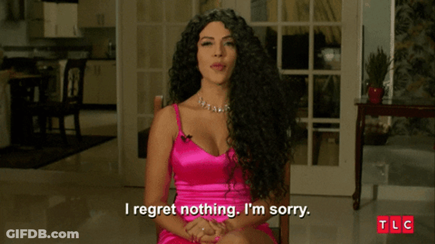 Reality Show 90 Day Fiance Miona Bell No Regrets GIF