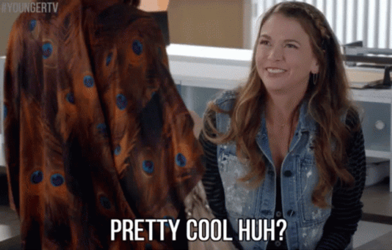 Really Cool Girl Sutton Foster GIF
