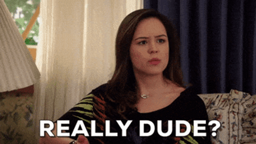Really Dude? GIF