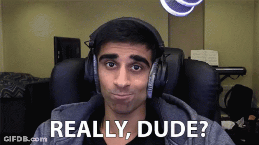 Really Dude GIF